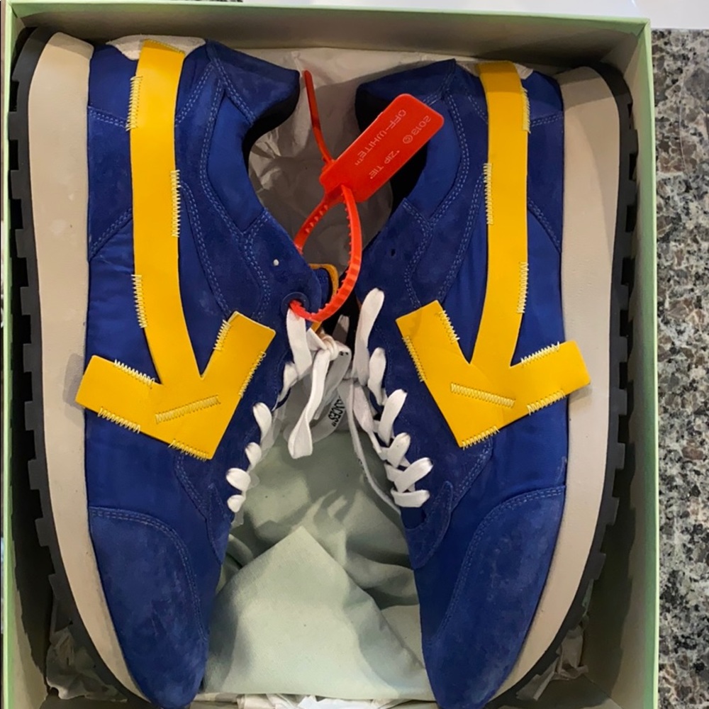 Men’s off white shoes 45